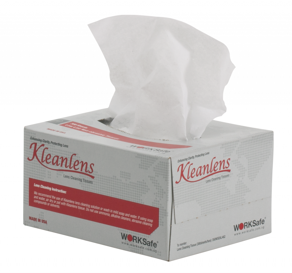 KLEANLENS LENS CLEANING TISSUES KL462 WORKSafe