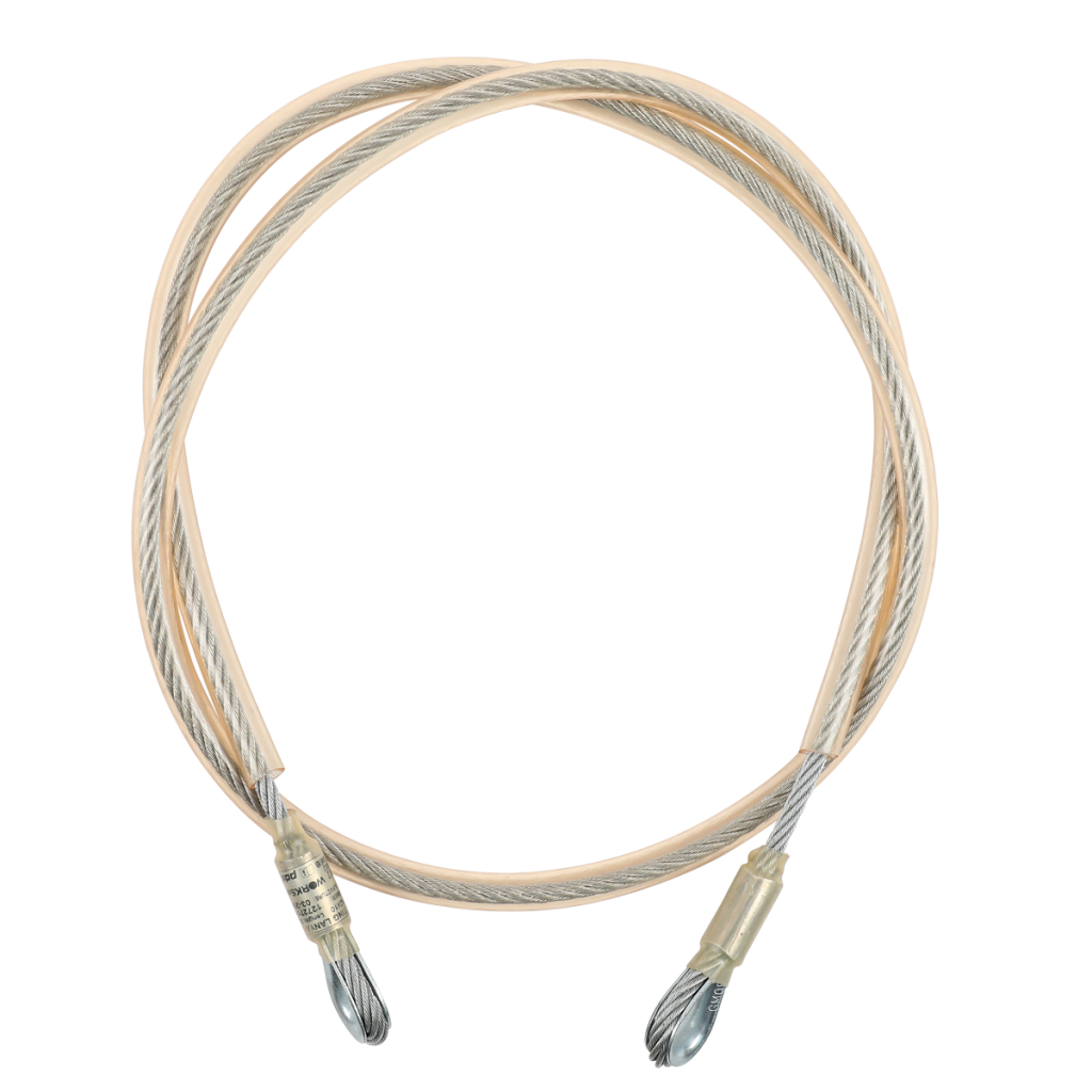 WORKSafe® WSFAZ410 STEEL CABLE CONNECTING LANYARD WORKSafe